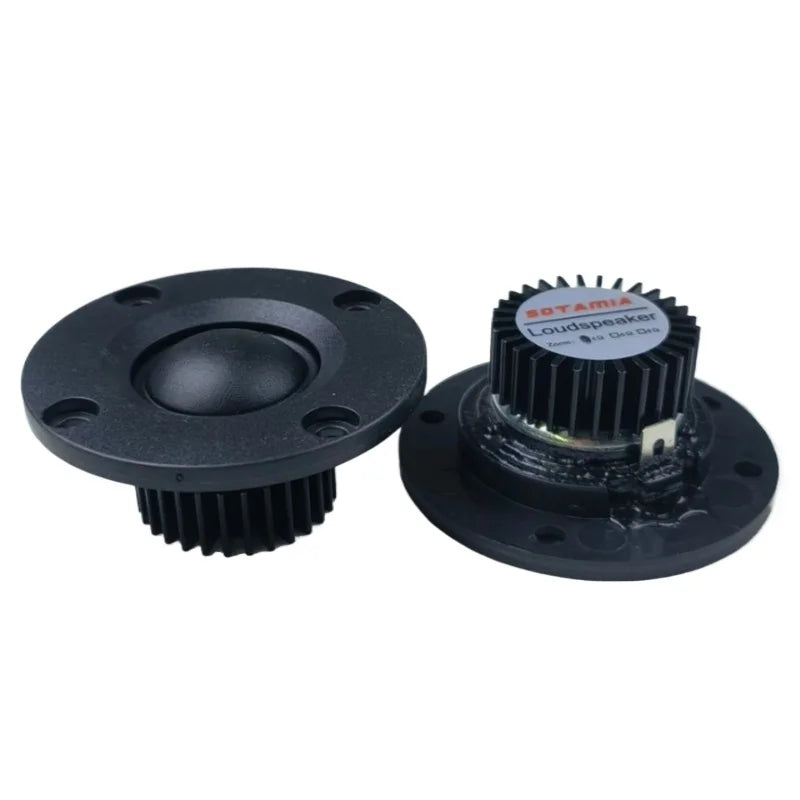 SOTAMIA 2Pcs 2 Inch Tweeter Audio Speaker 52mm 4 Ohm 20W Silk Film Treble Driver DIY Bluetooth Speaker HIFI Music Loudspeaker