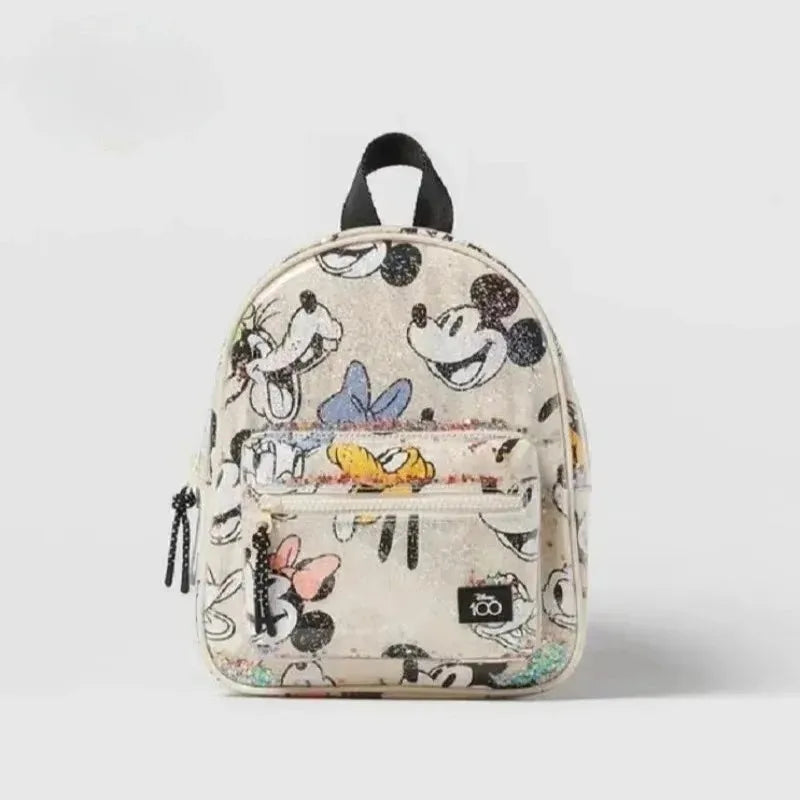 Cartoon Fashionable and Casual Women's Backpack Cute Cow Print Backpack Soft and Durable Fabric Backpack Suitable for Daily Use