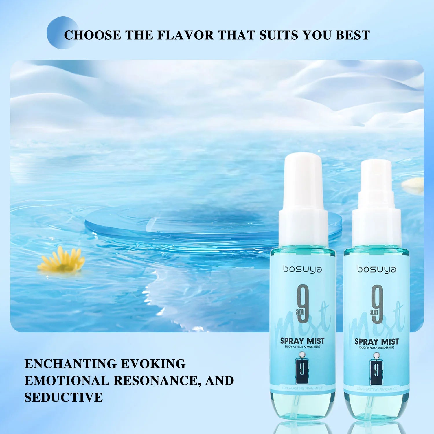 4PCS fresh fragrance spray set, lasting fragrance, mild and non irritating, suitable for daily use and before dating
