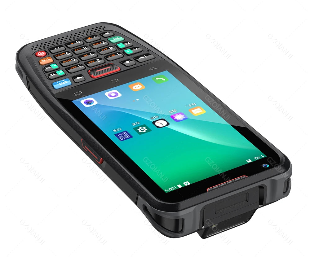 Android 10 PDA Handheld Terminal 2D Barcode Scanner 4G Data Collector NFC Cradle Charger Optional Logistics Warehousing Device