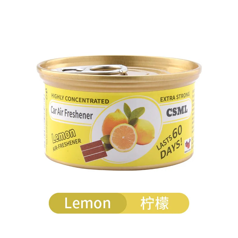 Best-selling Wooden Block Canned Car Aromatherapy Fragrance Paste Deodorizing Air Freshener High-end Solid Perfume