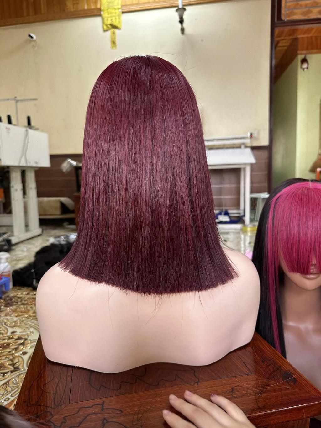 2025 Cheap Price 10 Inches Color Bone Straight Bob Wigs 100% Vietnamese Human Hair for Black Women