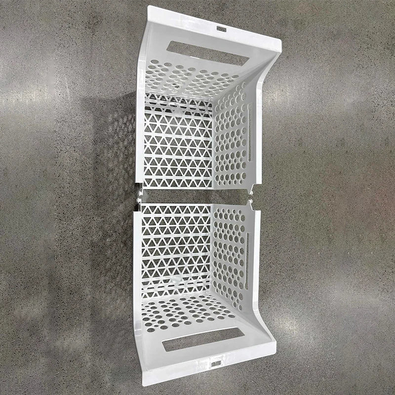 Kitchen Freezer Organizer Basket Odorless Heavy Load Rack for Chest Freezer Space Saving Storage Solution withMulti-layer Design