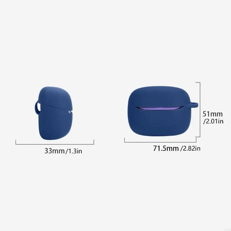 Silicone Protective Case for JBL Tune Beam 2 Wireless Headphone Protector Case Cover Shell Housing Anti-dust Sleeve
