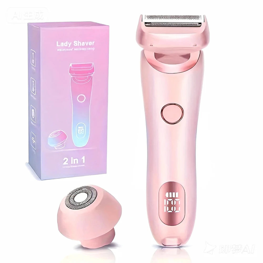 Lady Hair Removal Device Bikini Trimmer Electric Hair Shaver Epilator for Whole-Body Legs,Underarm,Arms Hair Remover
