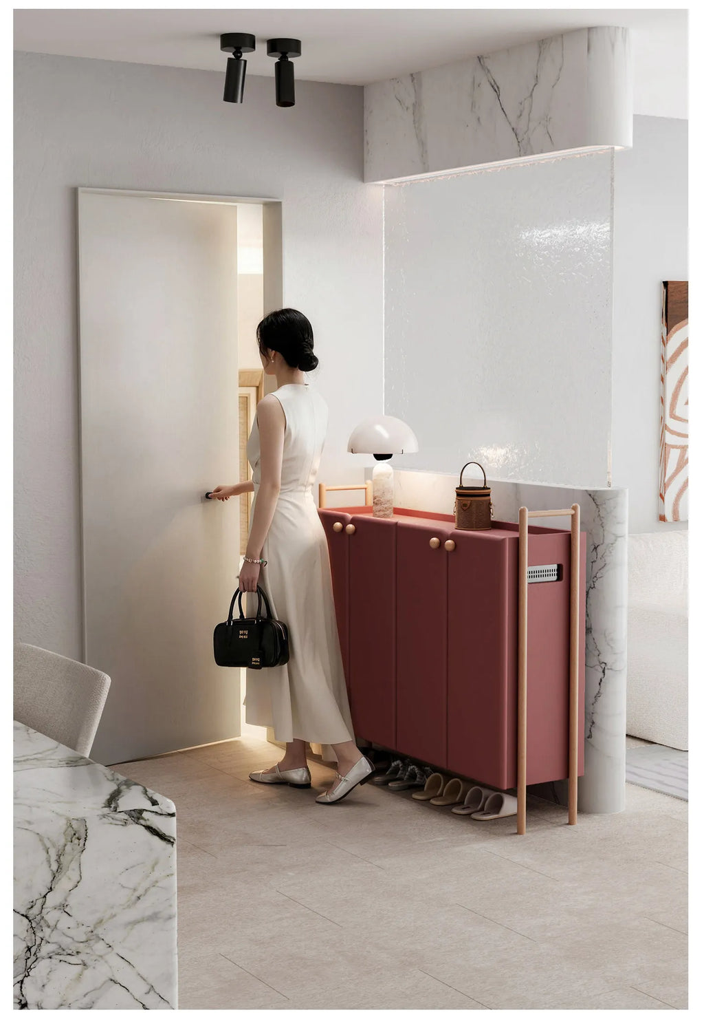 Modern Vintage Cabinets French Modular Living Room Display Cabinets Clearance Shoes Muebles Almacenamiento Furniture Home