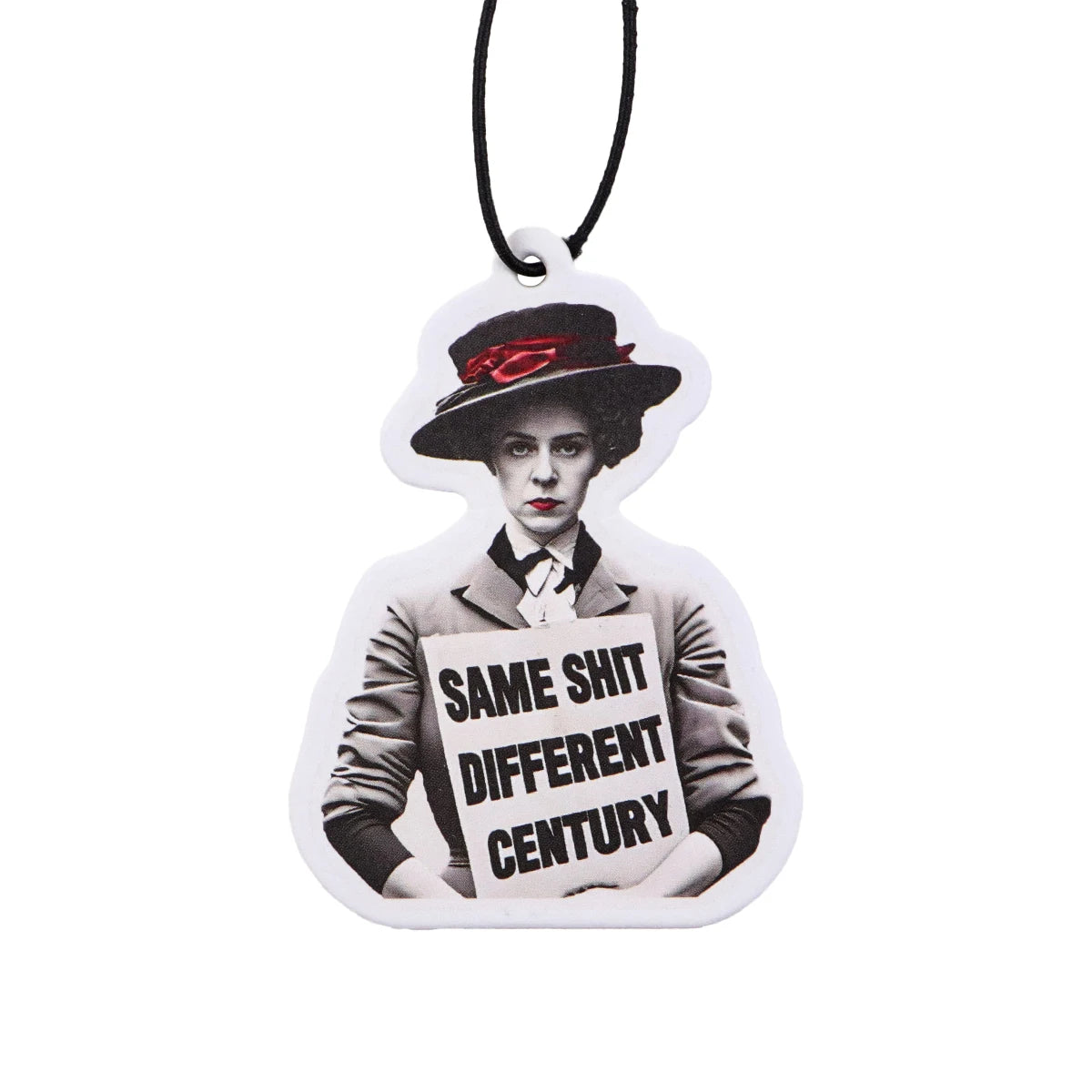 Feminism Quotes Fragrant Paper Auto Interiors Car Fragrance Cabinet Bedroom OH LOOK! Air Freshener Hangings Solid Perfume Gifts