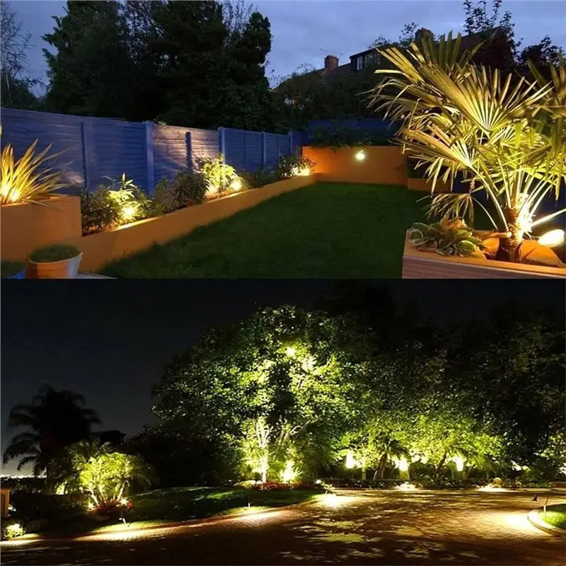 ABMR-4PCS Led Landscape Lights 4PCS Outdoor Waterproof Garden Light IP66 Waterproof For Garden Lawn
