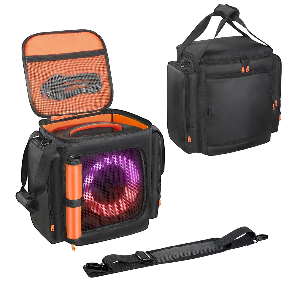Portable Storage Bag For JBL Partybox Encore 2 Essential Wireless Speaker Accessories Travel Carrying Case Dust Protective Cover