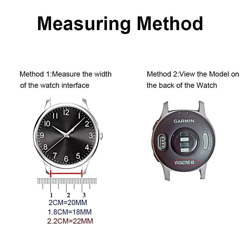 18/20/22mm Strap For Garmin Forerunner 170 70 255S 245 645 970 570 55/Venu 4 3 3S 2 2S/Vivoactive 6 5 4 Silicone Band Bracelet