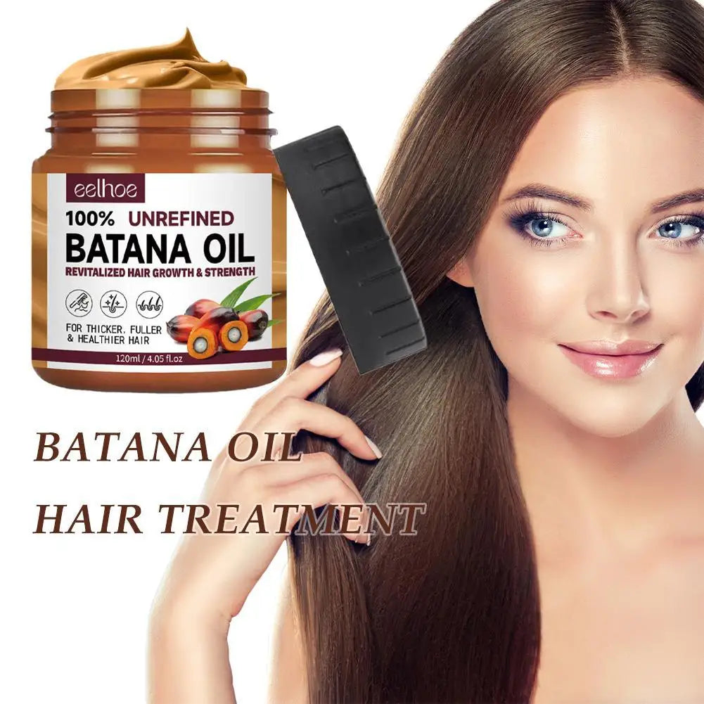 Upgrade 100% Pure Organic Hair Mask Batana Oil Hair Growth Oil Natural Treatment Nourish Reduce Hair Loss Anti-Breakage Hair