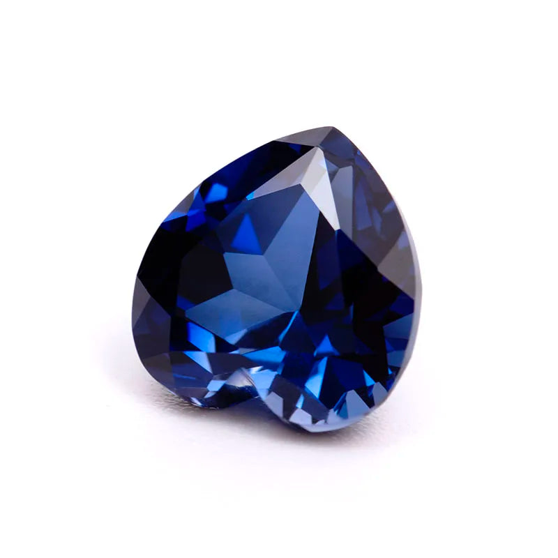 ABCLab Grown Sapphire Royal Blue Color Multiple Cuts Available Gems For Jewelry Setting&Custom Design Selectable Certificate