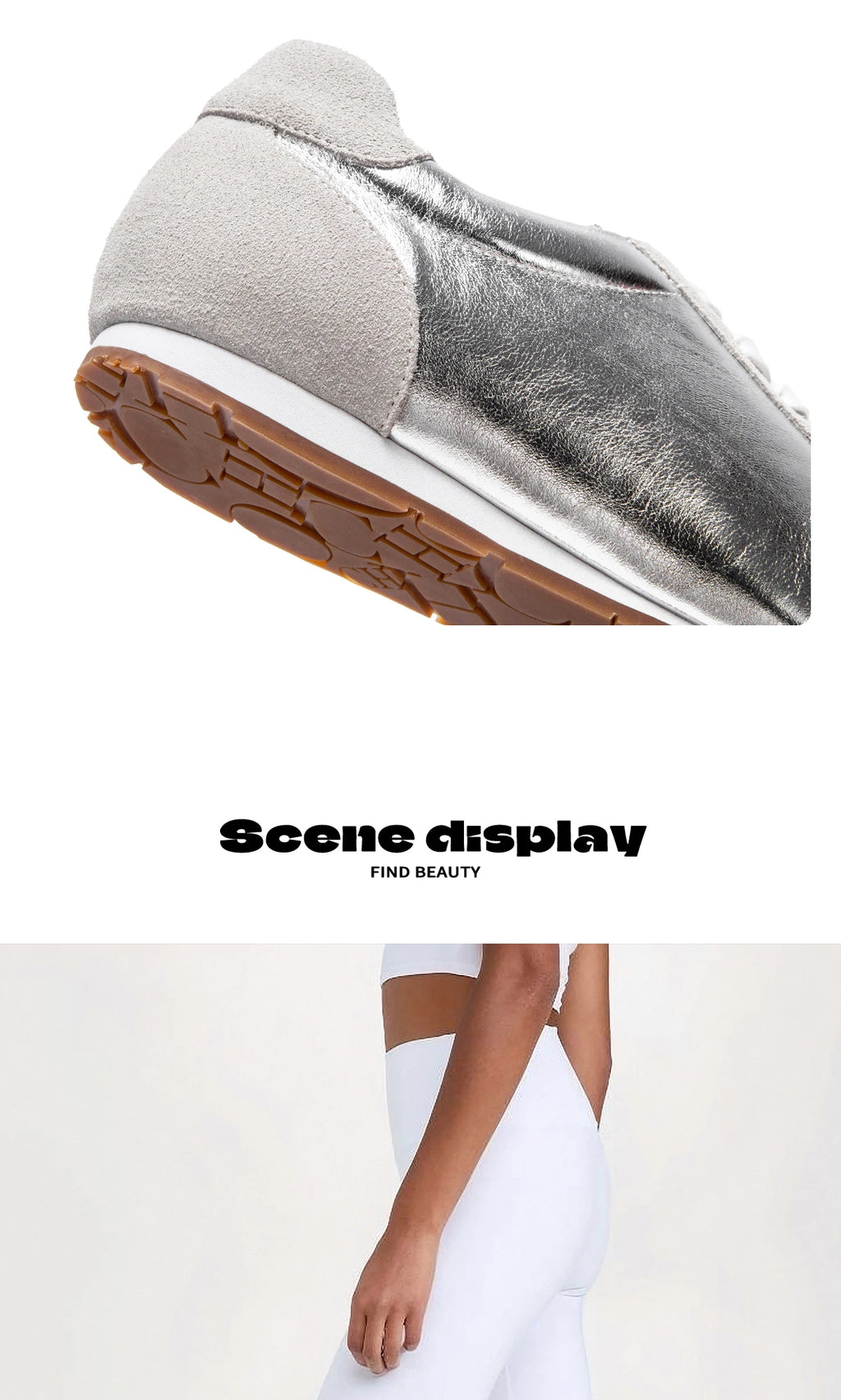 CHCH Women's Vulcanized Shoes 2025 Autumn New Silver Lace Lightweight Sports Shoes Outdoor Casual Shoes