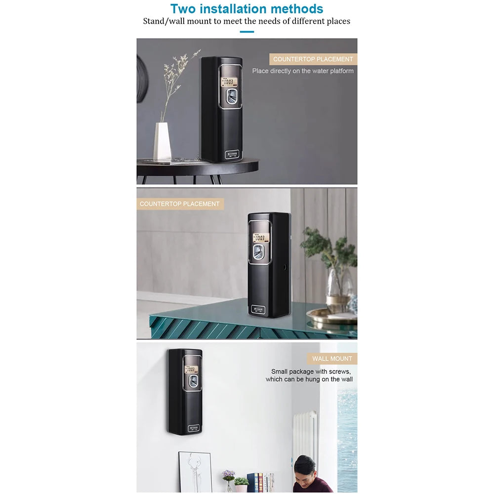Intelligent Timing Aromatherapy Machine, Automatic Fragrance Diffuser Humidifiers, Toilet Deodorizer Smart Diffuser for Hotel