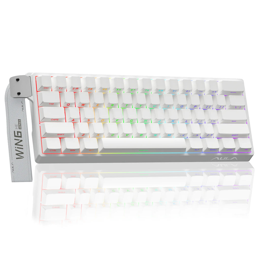 AULA WIN60 HE Pro MAX Wired Gaming Keyboard Hall Effect Magnetic Switch RT Adjustable Hot-Swap 8000Hz Esport Mechanical Keyboard