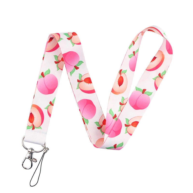 100 Designs Cute Art Lanyard for Keys Chain Badge Holder ID Credit Card Pass Hang Rope Lariat Mobile Phone Charm Accessories