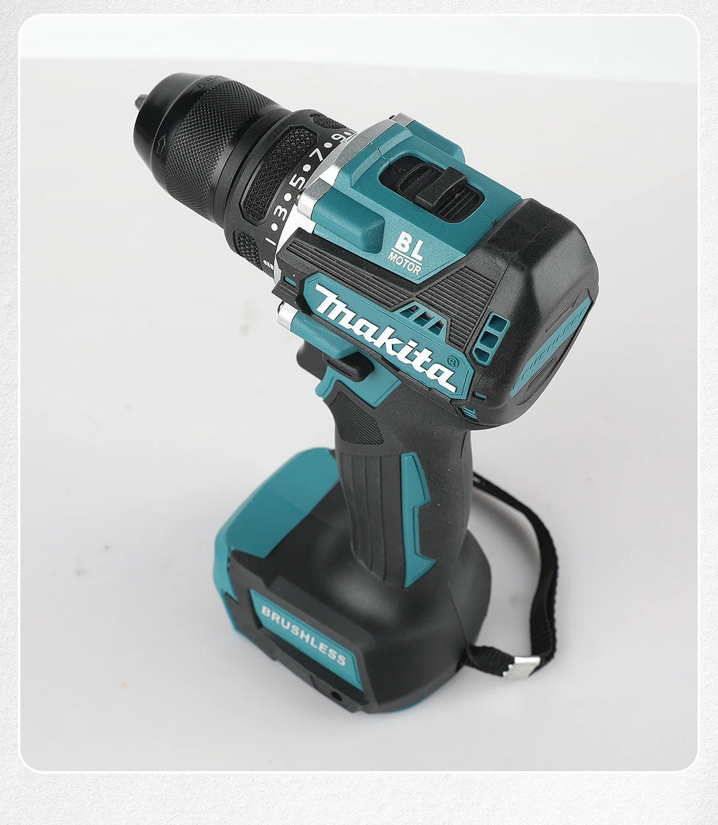 Makita DDF487 18V Brushless Screwdriver Electric Drill Impact Drill of Decoration Team Power Tools for Makita 18V Battery,10mm