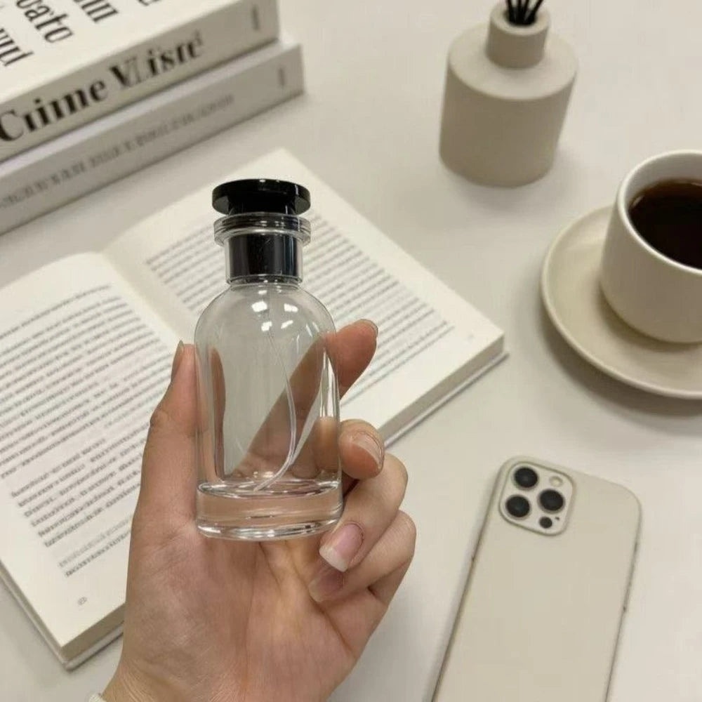 1/5PCS 50ml Perfume Bottle Spray High-end Glass Portable Travel High-end Perfume Bottle Empty Containers