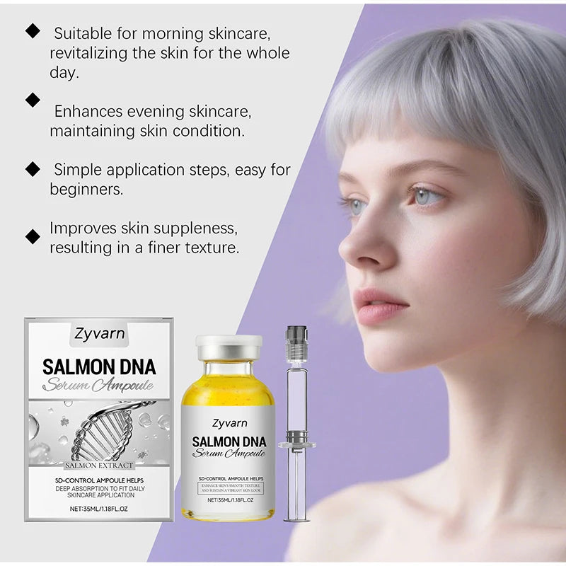 Bottled Skincare Serum PDRN Salmon Dna Ampoule Serum Collagen Deeply Moisturizing Essence Effectively Soothes For All Skin Types