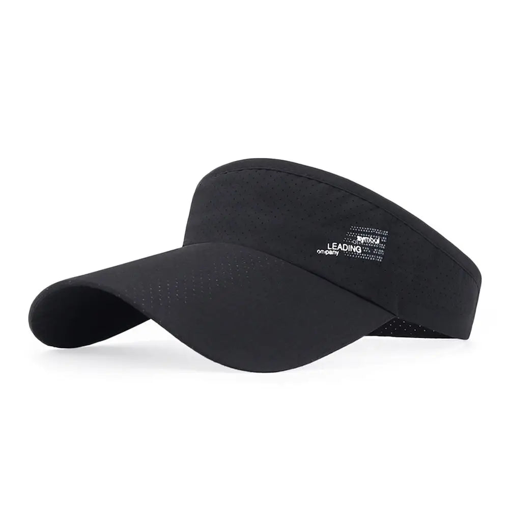 Summer Breathable Sun Hat Adjustable Quick-drying Sports Visor Casual Top Empty Beach Hat Running