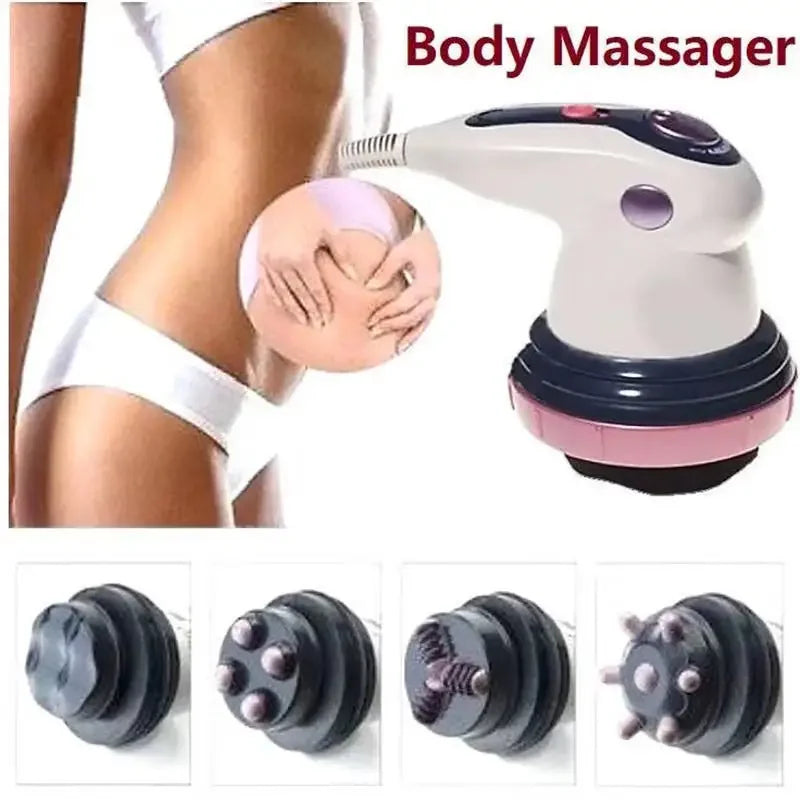 Body Electric Massager Anti Cellulite Portable Fat Slimming Health Care Massage Instrument Vibration Cervical Spine Neck Waist