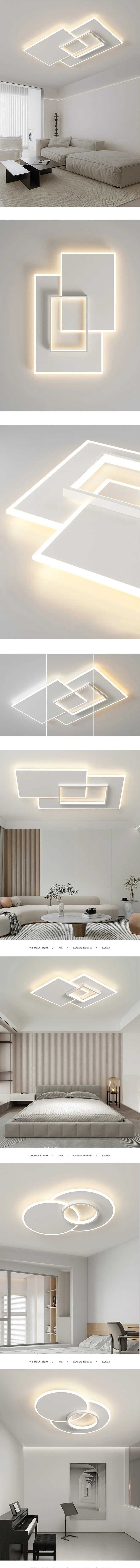 Modern LED Ceiling Chandelier Lamps Home Appliance For Room Decor Pendant Bedroom Lamp Lights Modern  Kitchen Home Decoration