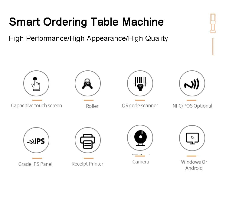 17 19 21.5inch LCD Screen Floor Standing Self Ordering Kiosk Thermal Printer Wall Mounted Bill Payment Kiosk