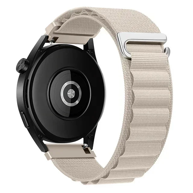 20mm 22mm Alpine Nylon Loop Band For Realme Watch 5/S/3 Oneplus Watch Lite/3/2/2R Comfortable Strap For Xiaomi Watch 5/S4-3-2-1