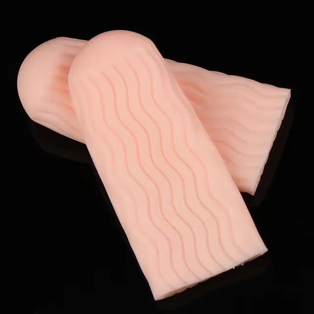 2Pcs Silicone Gel Tube Hand Bandage Finger Protector Anti-cut Heat Resistant Finger Sleeves Great Cooking Kitchen Tools