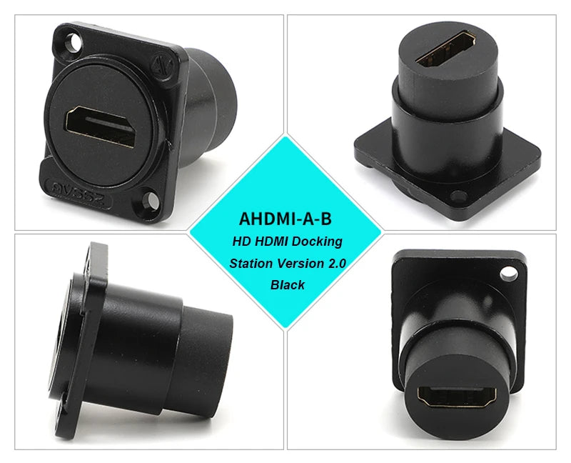 D-type Multifunctional Data Module 86 Panel audio video socket XLR VGA BNC RJ45 RJ11 Jack 3.5/6.35 RCA USB3.0 TypeC Connector