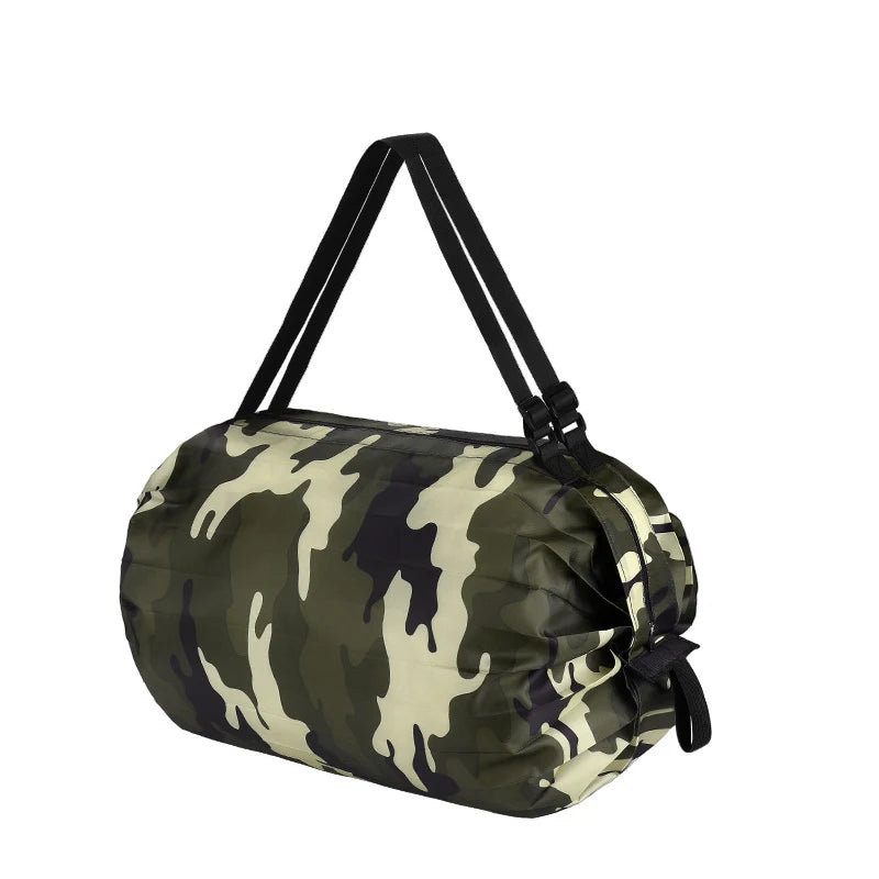 Portable Shopping Bag Large Capacity Foldable Storage Shoulder Bag Travel Handbags With Handle Outdoor EDC Camp Beach Bag