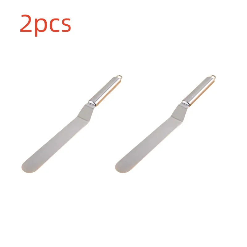 Portable Cream Spatula Cake Butter Accessories Kitchen Gadgets Cake Decorating Tools Stainless Steel  Baking  Pastry Tools
