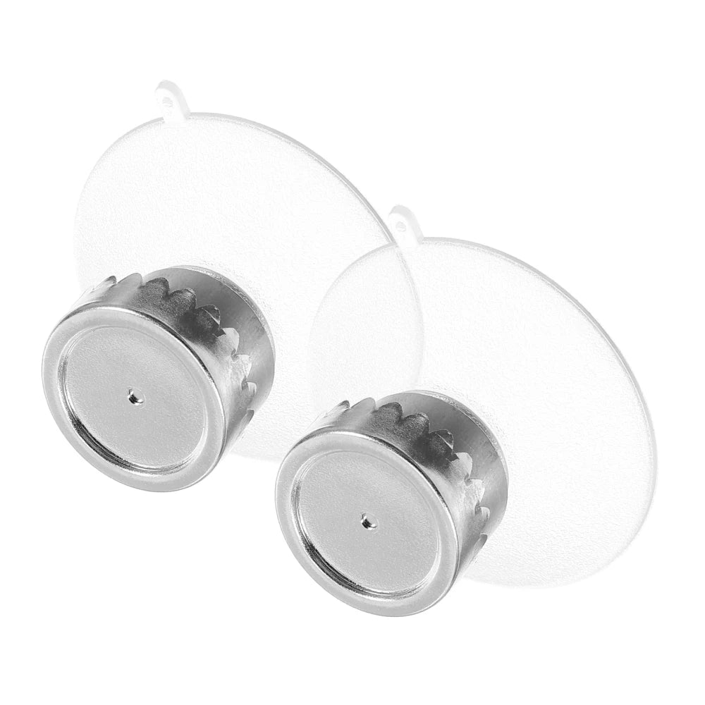 2 Sets Magnetic Soap Dishes Soap Holder For Shower Wall Mount Soap Dish Magnetic Soap Racks Soap Saver (Random Pattern)
