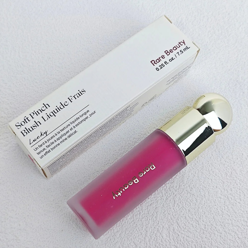 Rare Beauty Soft Pinch Liquid Blush Silky and Glide On Smoothly Long Lasting Plump Makeup Mistake-proof Seamless Encourage Lucky