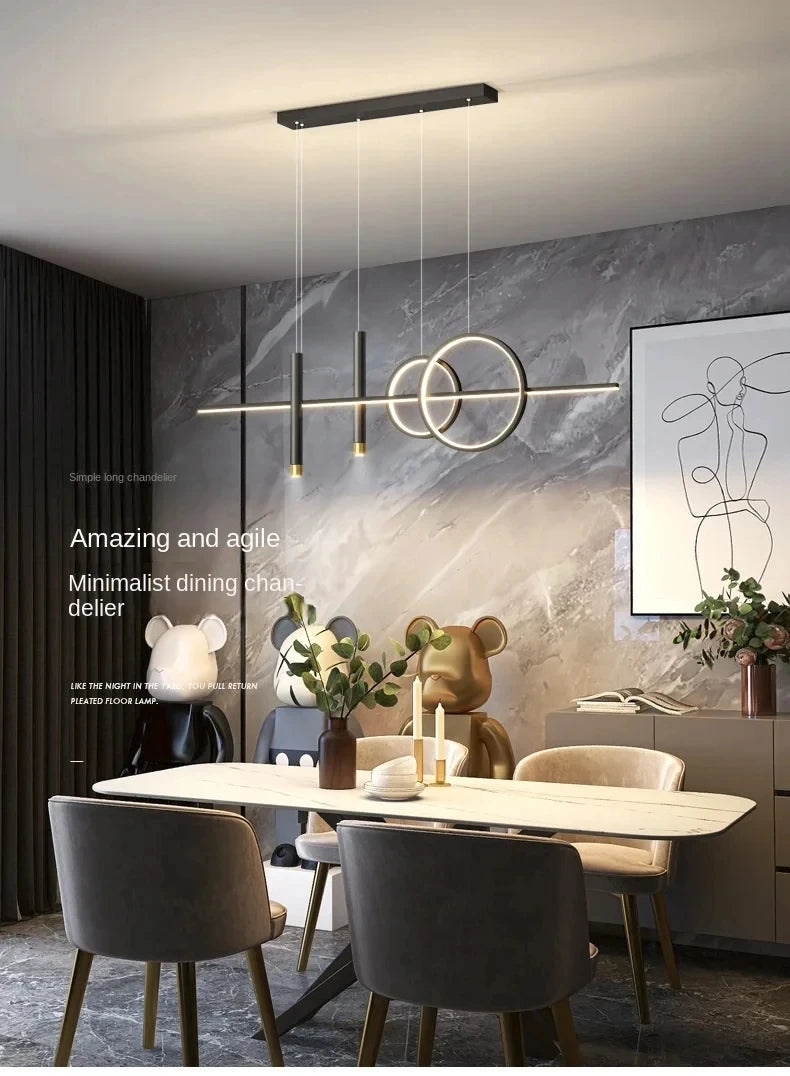 Modern Restaurant Pendant Lights LED Dining Tables Kitchens Ceiling Lights Modern Minimalist Hotels Bars Cafes Home Decor
