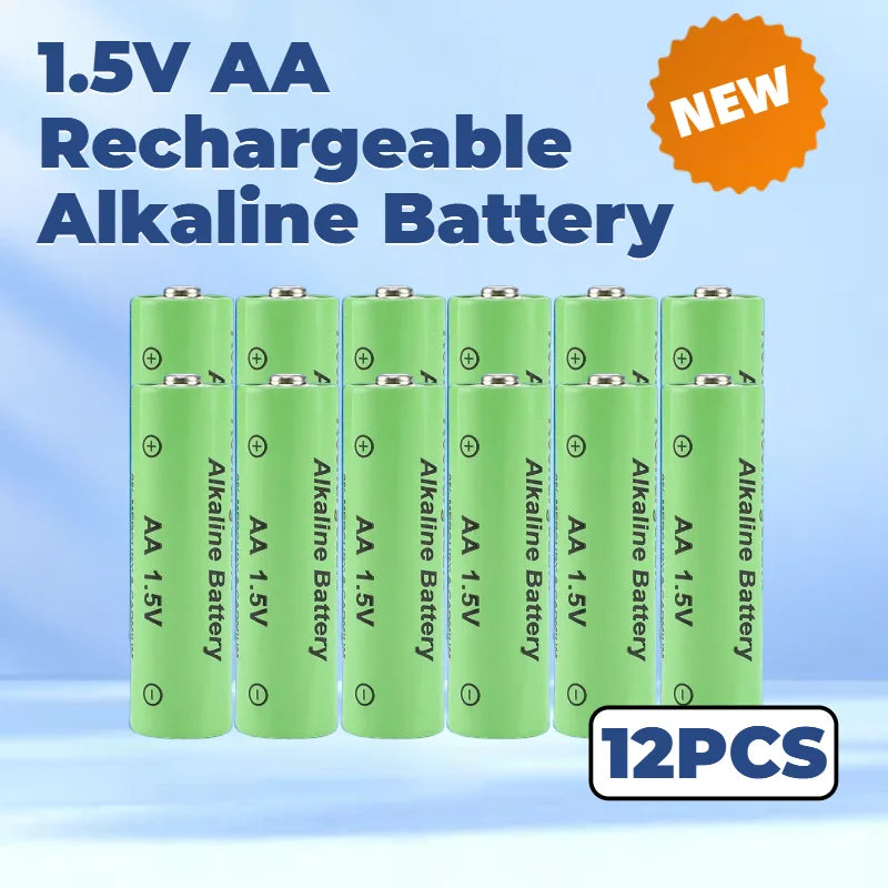 1.5V AA 3000mAh High Capacity Rechargeable Batteries Long Lasting for Toy Camera Remote Flashlight Wireless Mouse