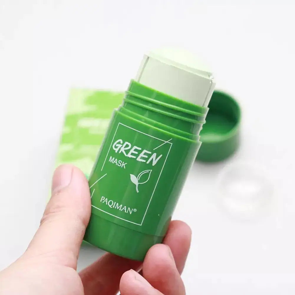 Green Tea Mask Face Clean Green Tea Cleansing Deep Moisturizing Shrink Pores Blackhead Acne Facial Korean Skin Care