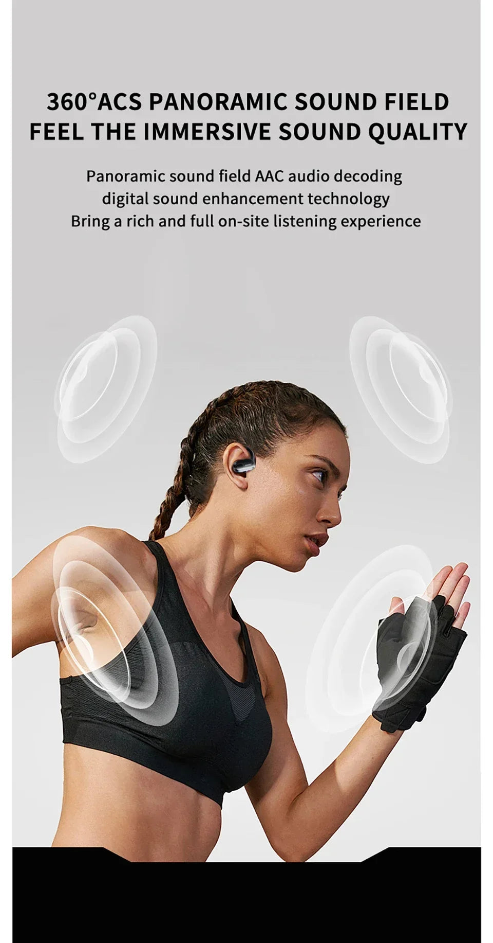 Lenovo ThinkPlus Earphone XT80 Wireless Bluetooth Sport Noise Reduction Earbuds HiFi Stereo Game Music Headphones Long Standby
