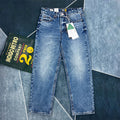 14oz Heavy loose straight jeans men's autumn American casual Japanese trousers