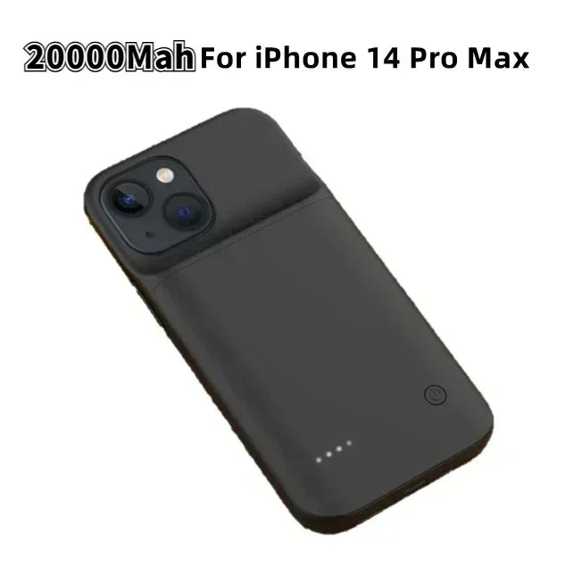 20000Mah New Battery Charger Case For iphone 14 Plus 15 Pro 12 Pro Max 11 Pro X XS XR XS Max 6 6S 7 8 Plus Battery Case Pow