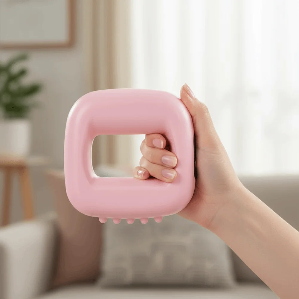Portable Electric Fascia Massage Ring Ergonomic Fat Burning Electric Body Slimming Machine Adjustable Speed with Belt