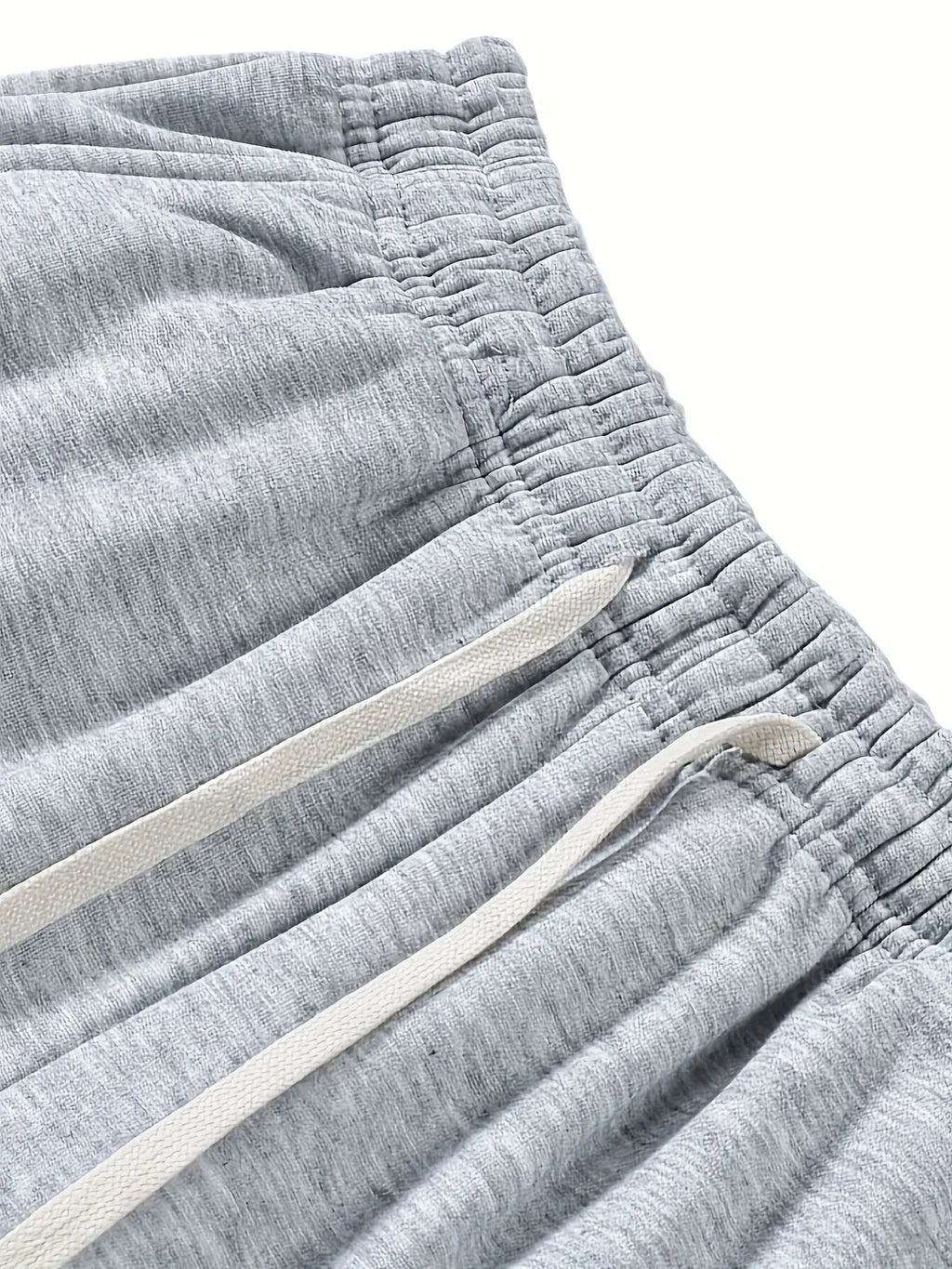 Comfortable Fitness Mens Summer Casual Shorts Drawstring Athletic Shorts Loose Women Cotton Sweatpants Sports Jogging Beach Pant