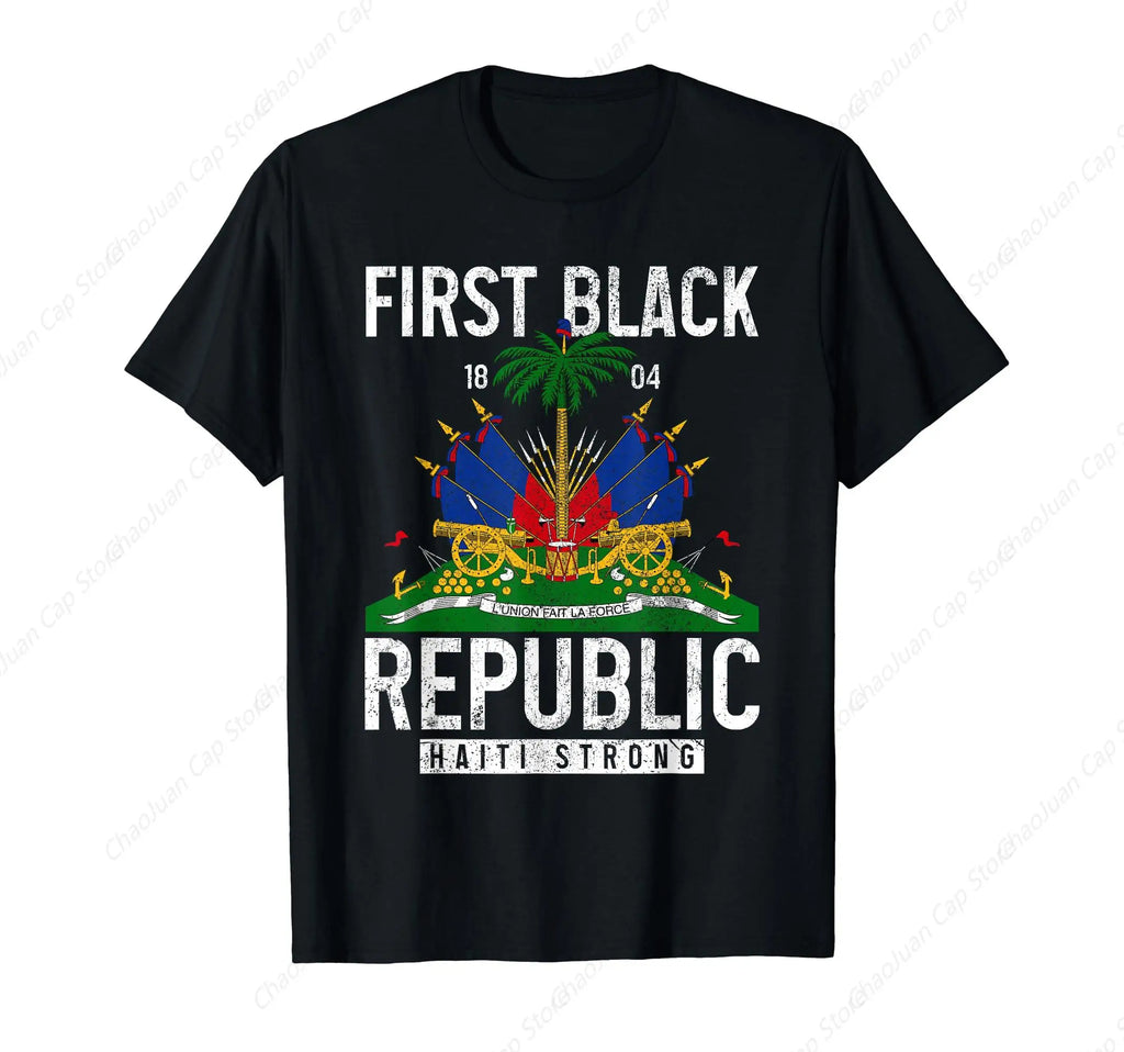Haiti Haitian Flag Pride T-Shirt