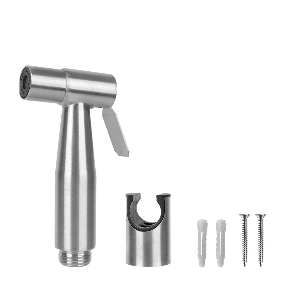Stainless Steel Hand Bidet faucet Handheld shower head self cleaning For Bathroom hand sprayer Bidet sprayer set For toilet