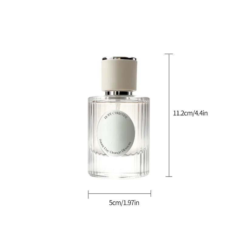 HOPE CHRISTINE Sweet Orange Blossom Women Perfume, Fresh Mysterious Long Lasting Floral Scent for Women Romantic Date 50ml