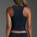 Women Racerback I Back Sports Tank Top Slim Quick Dry Moisture Wicking Yoga Gym Running Fitness Outerwear Top