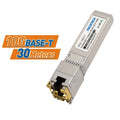 1.25G/2.5G/10G GBASE-T SFP+ Copper Module to RJ45, CAT6a-Auto-Negotiation Ethernet Module SFP+ Copper Cable Adapter-1PCS