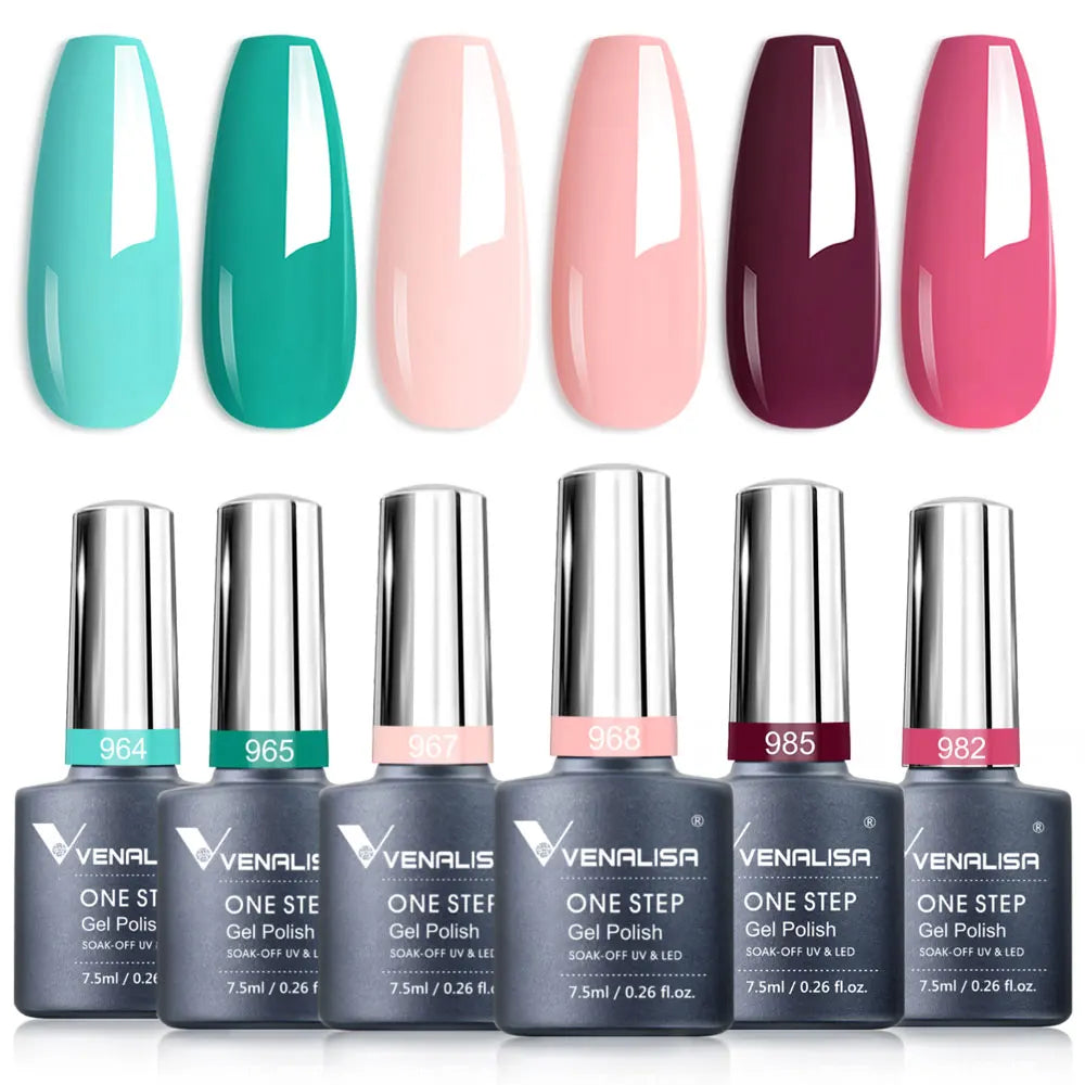 Venalisa Nail Gel Polish Fall Nail TPO FREE Long Wear Semi Permanent Soak Off UV LED Gel Nail Polish Gel Lacquer