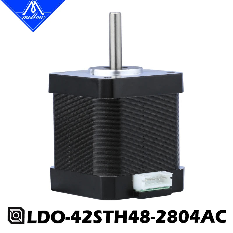 Mellow 3D Printer Accessories LDO Super Motor  Nema 17 Stepper 42STH48 2804AC-R 48MM For 3D Printer Parts Voron VzBoT Ender 5