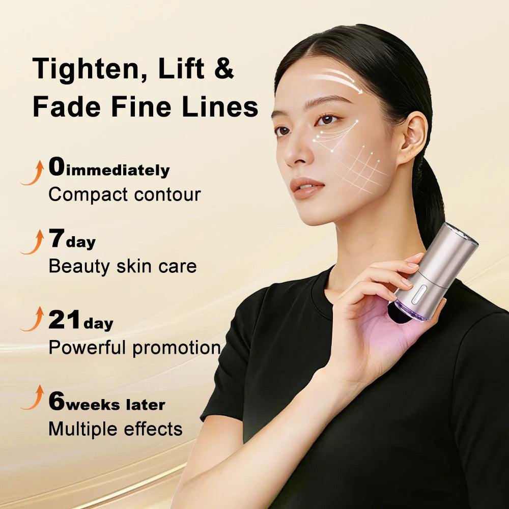 Multifunctional Face Massager Microcurrents Facials Beauty Device Electric Faces Lifting Machine Red Light Skin Beauty Equipment